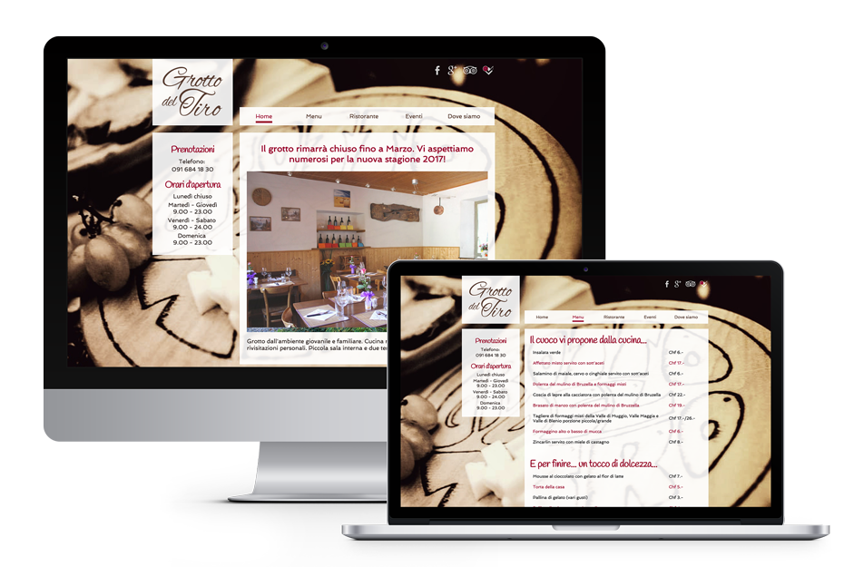 visual big device restaurant